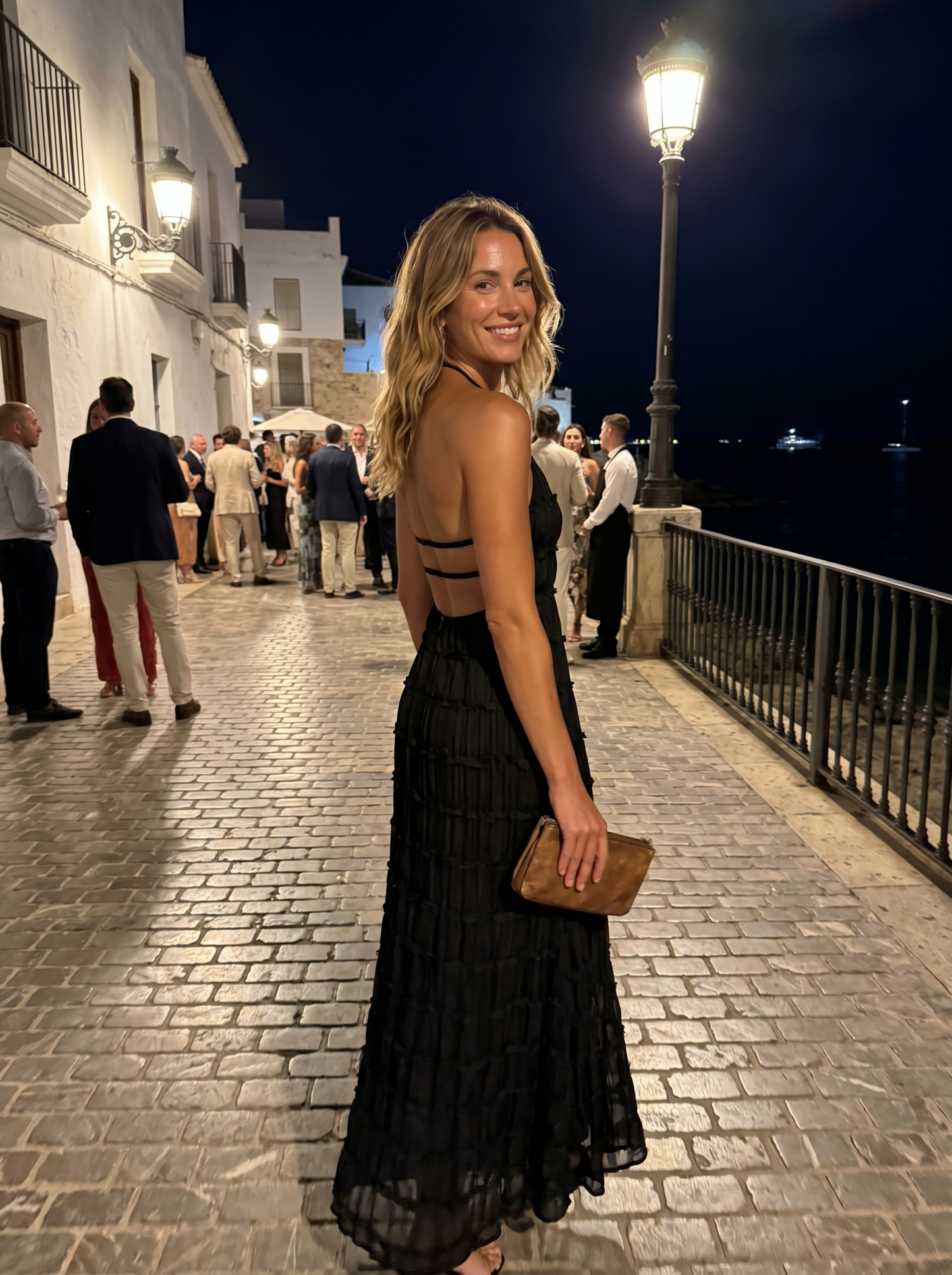 Angela | Fließendes Langes Sommerkleid