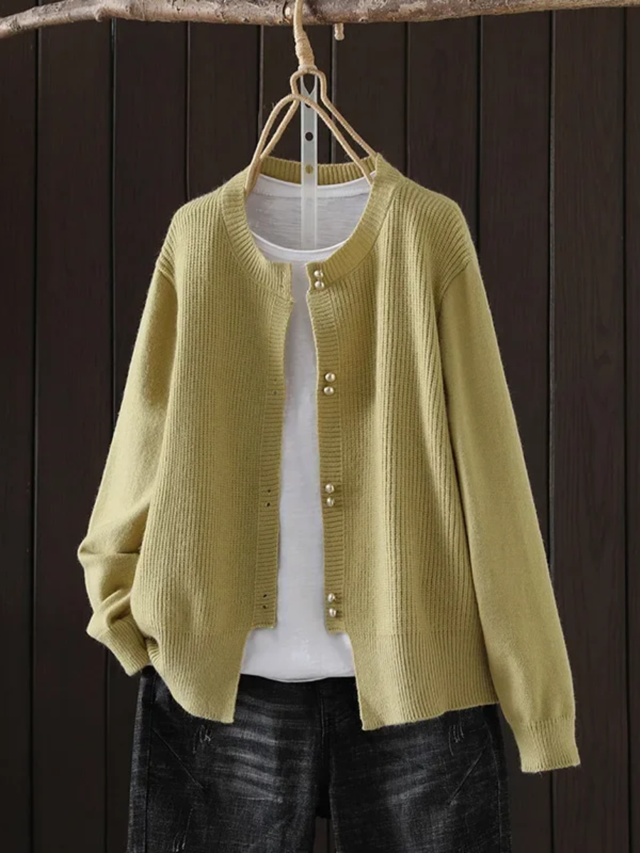 Camia | Cardigan mit Rundhalsausschnitt