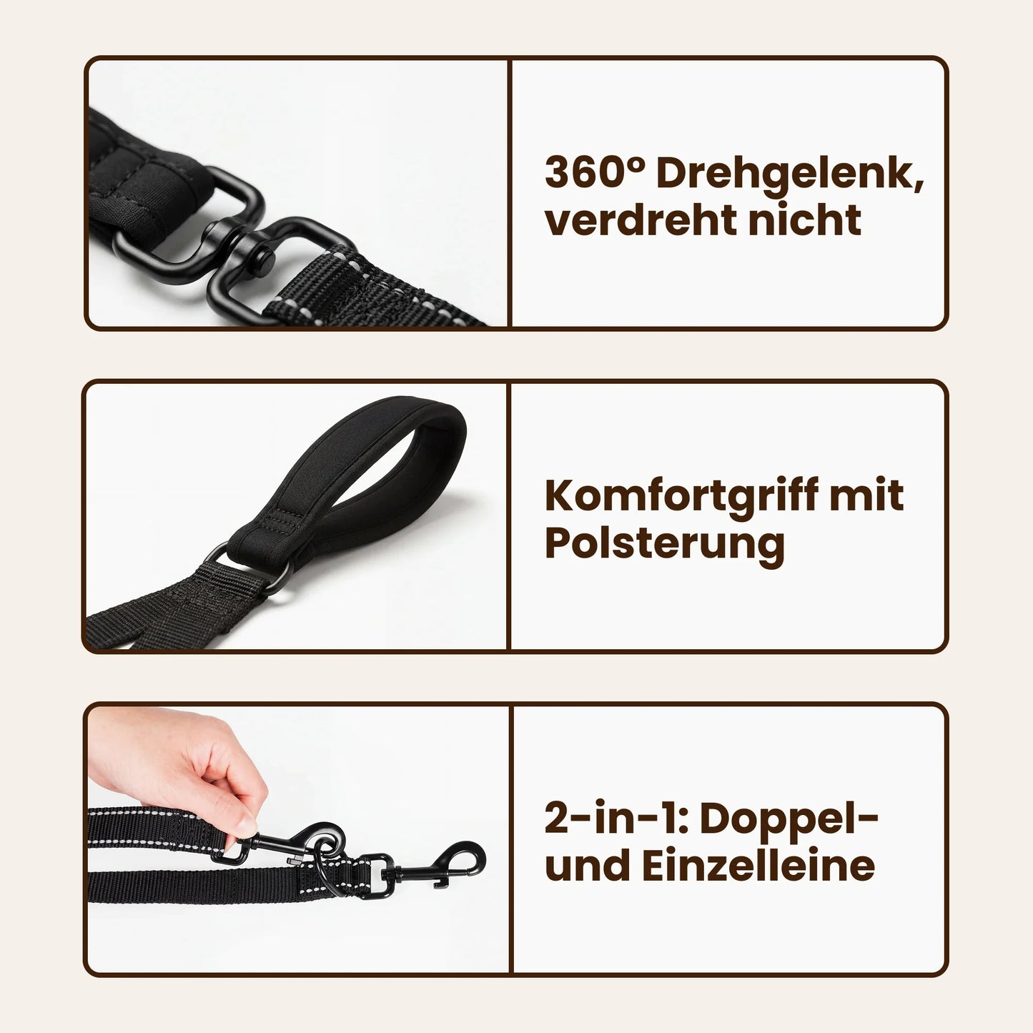 Paw Room™ Anti-Zieh Hundeleine