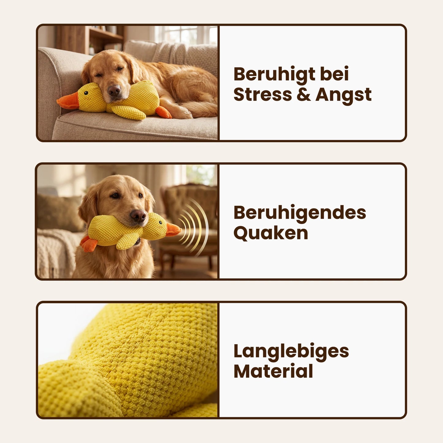 Paw Room™ Anti-Stress-Ente