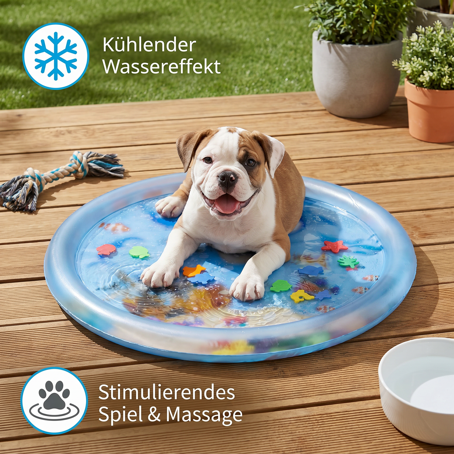 Paw Room™ Kühlendes Spiel-Wasserbett 2.0