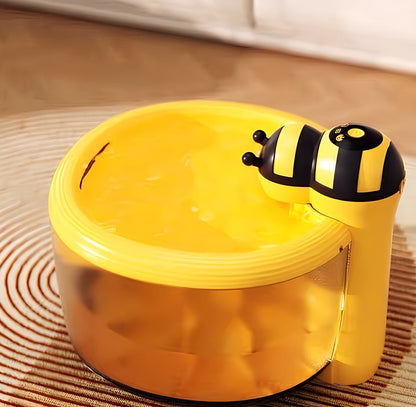 Paw Room™ Automatischer Wasserbrunnen im Bienen-Design