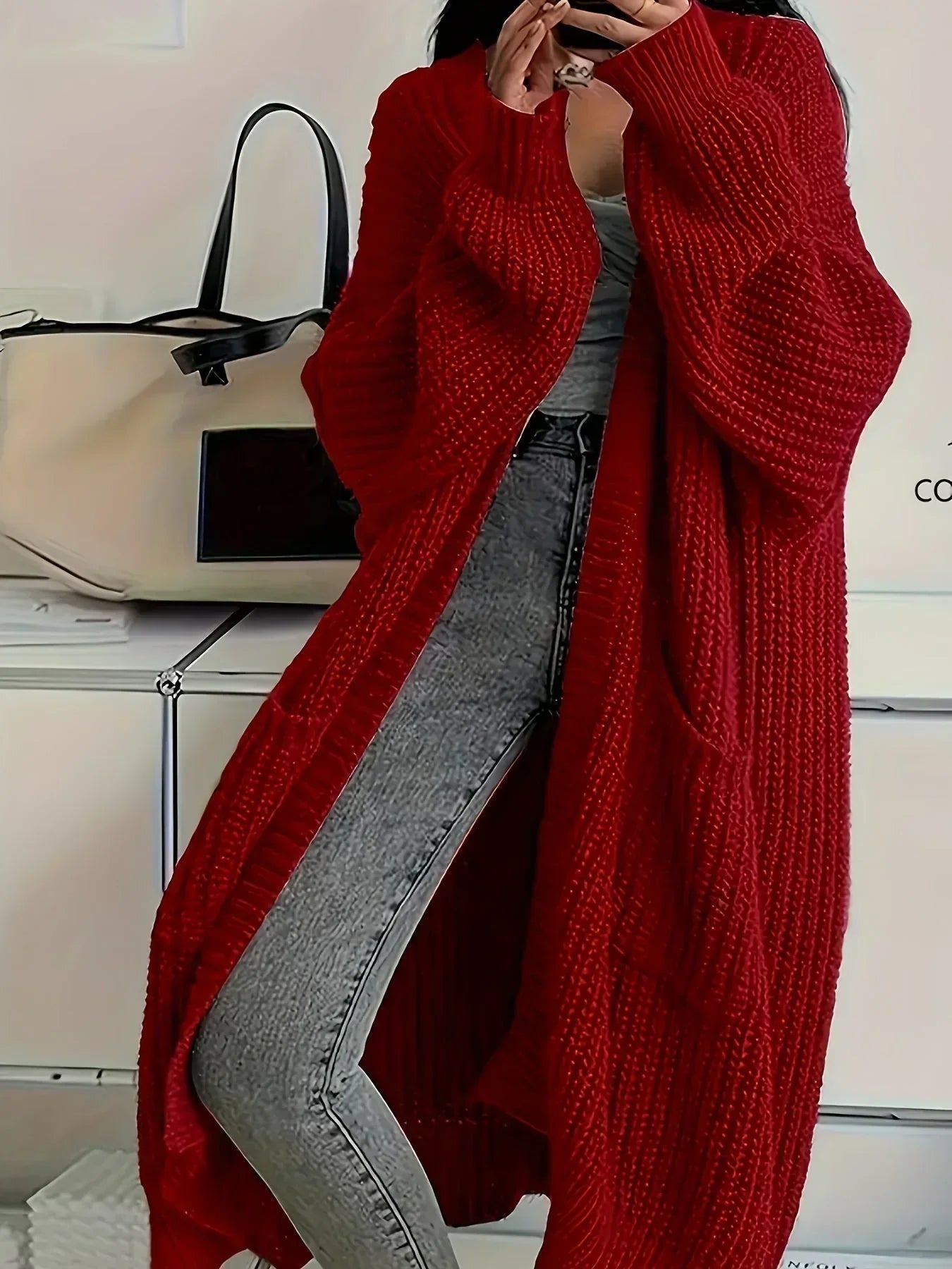 Allie | Oversized Komfort-Cardigan
