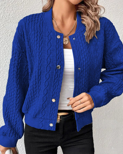 Vien | Gemütliche Strickjacke mit Muster