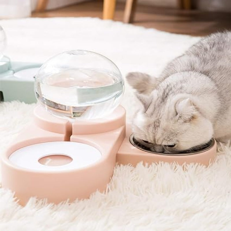 Paw Room™ Wasser-Futter-Station 2-in-1