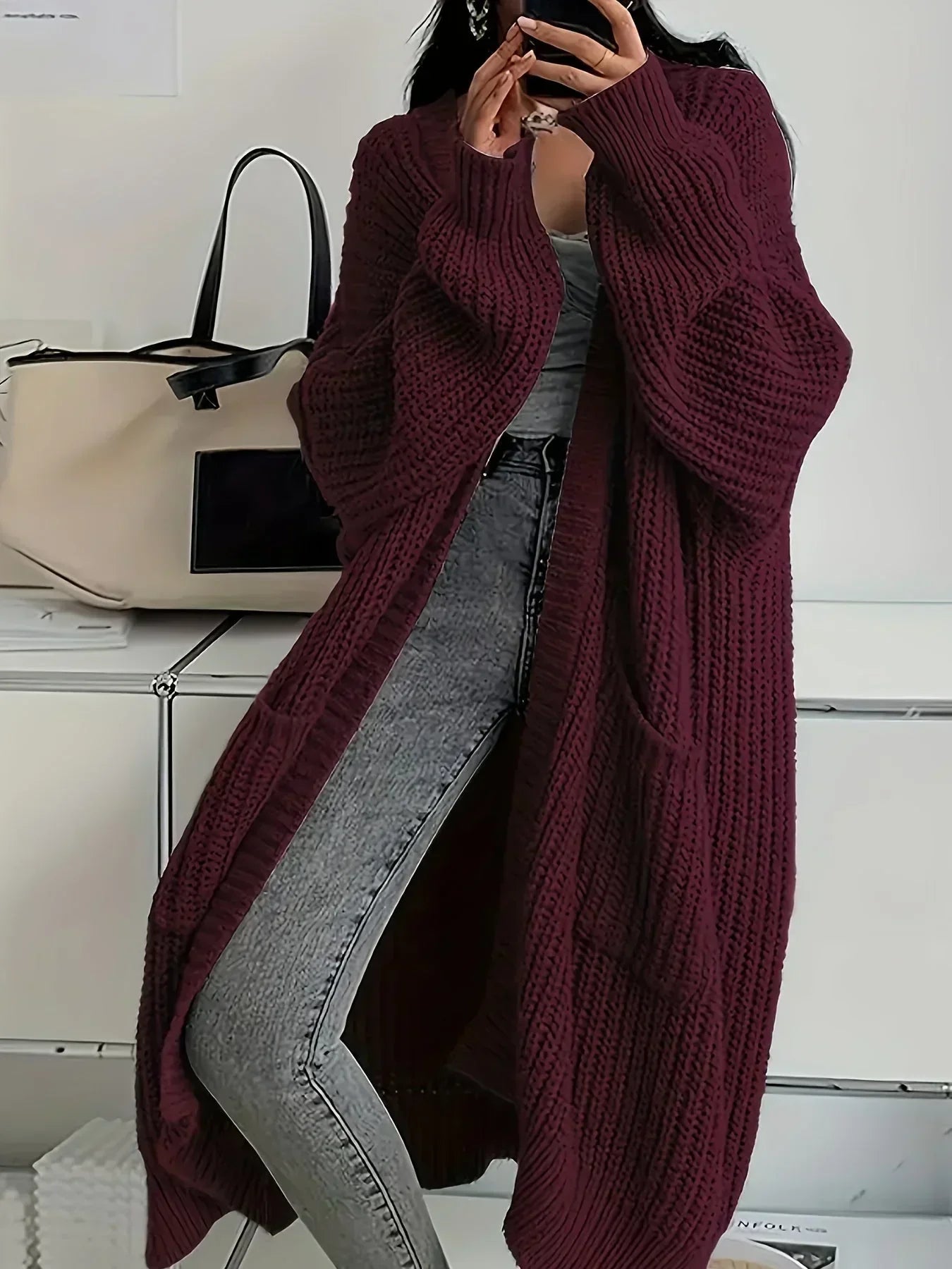Allie | Oversized Komfort-Cardigan