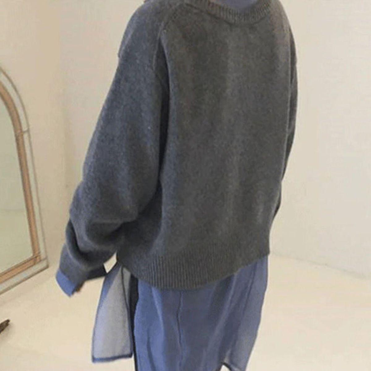 Alecia | Klassische Strickjacke mit Knöpfen