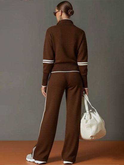 Charlotte | Bequemes Lounge-Set mit weit geschnittener Hose