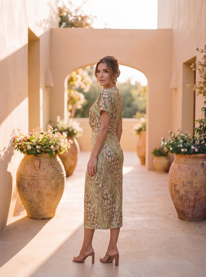Antonella | Elegantes Kleid aus leichtem, fließendem Stoff
