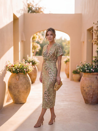 Antonella | Elegantes Kleid aus leichtem, fließendem Stoff