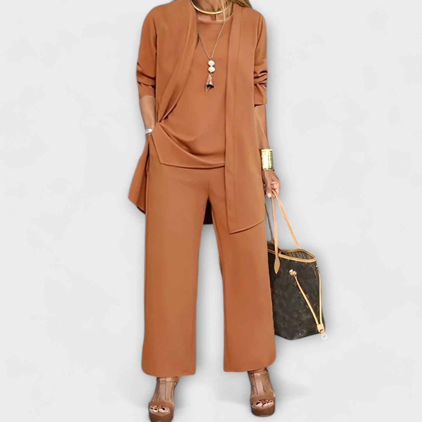 Lilly | Elegantes und komfortables dreiteiliges Damen-Set