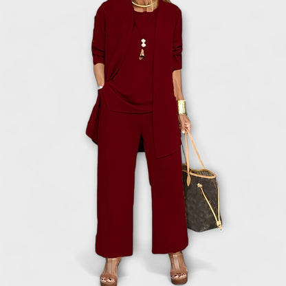 Lilly | Elegantes und komfortables dreiteiliges Damen-Set