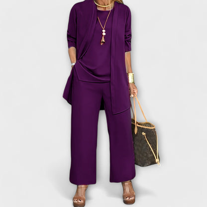 Lilly | Elegantes und komfortables dreiteiliges Damen-Set