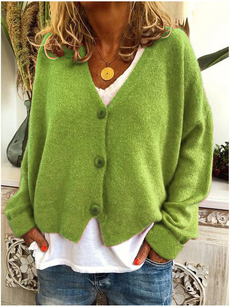 Lilla | Strickjacke im französischen Stil