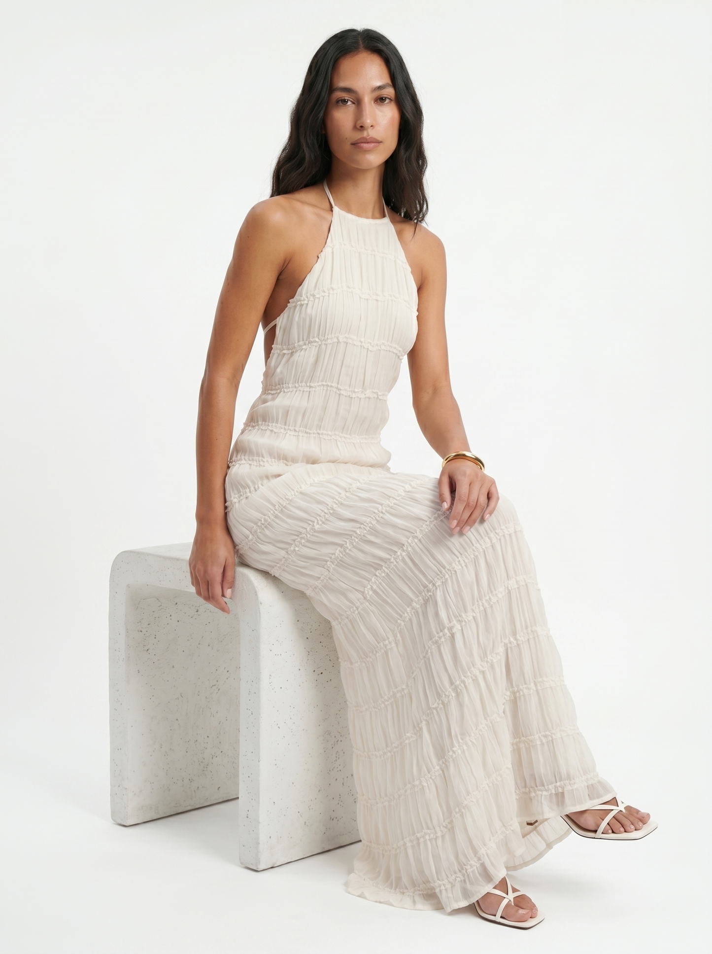 Angela | Langes Sommerkleid