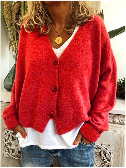 Lilla | Strickjacke im französischen Stil
