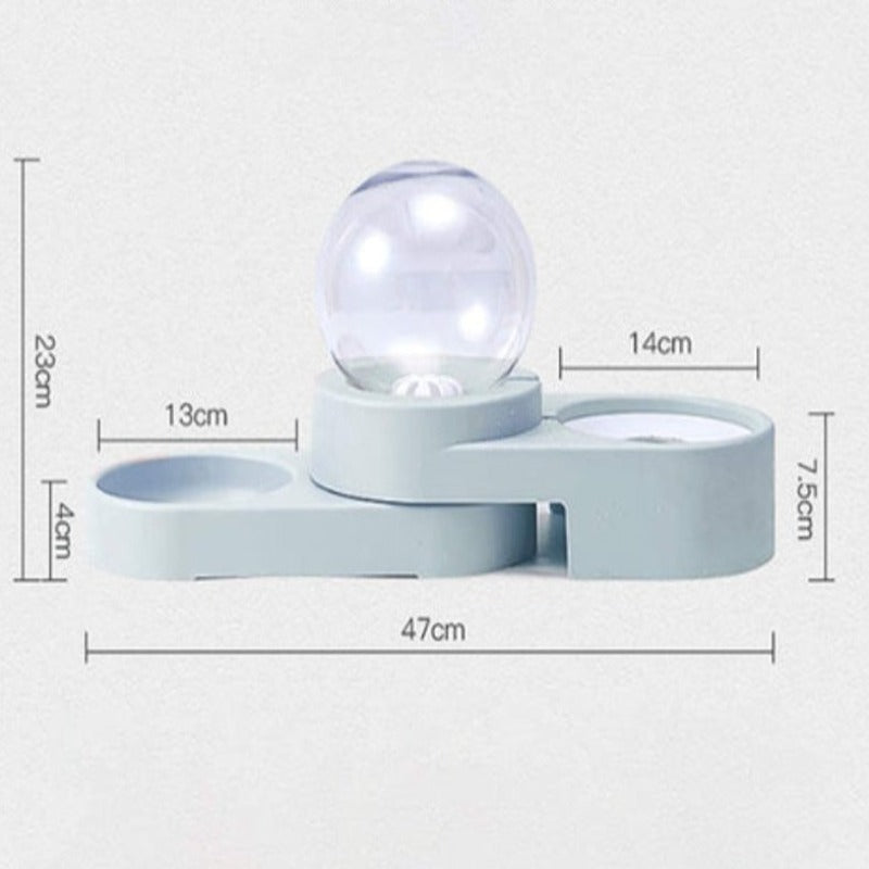 Paw Room™ Wasser-Futter-Station 2-in-1