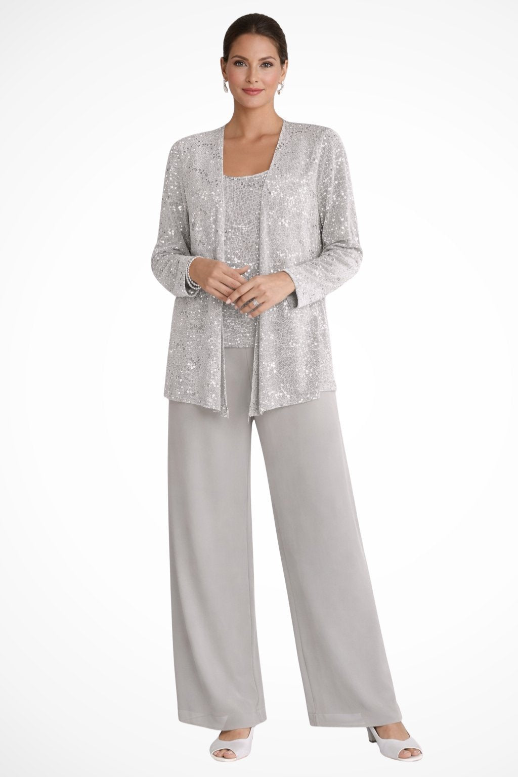 Aurelia | Elegantes Und Stilvolles Dreiteiliges Pailletten-Set