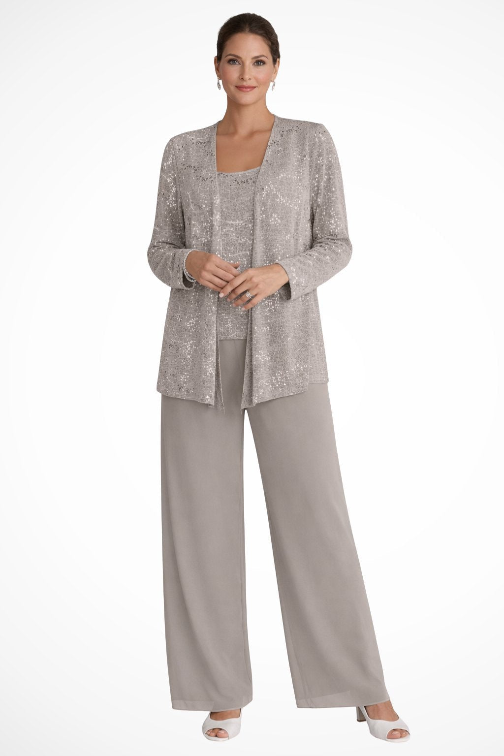Aurelia | Elegantes Und Stilvolles Dreiteiliges Pailletten-Set