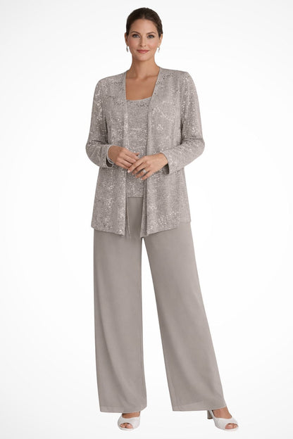Aurelia | Elegantes Und Stilvolles Dreiteiliges Pailletten-Set