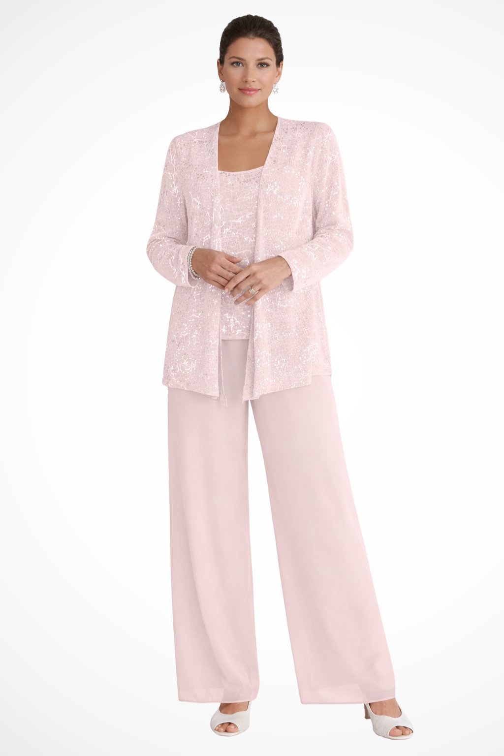 Aurelia | Elegantes Und Stilvolles Dreiteiliges Pailletten-Set