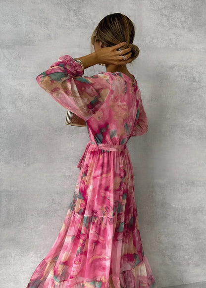 Hazel | Wickelkleid mit Blumenmuster