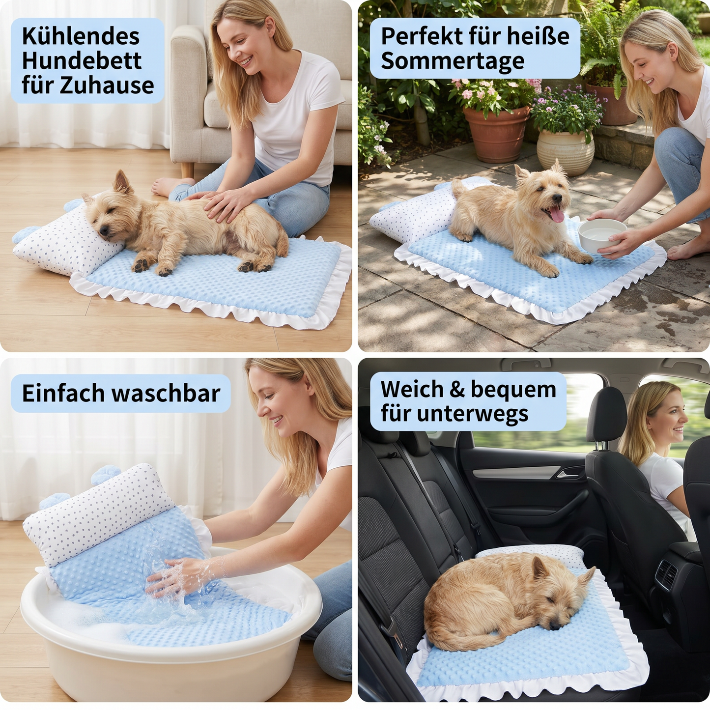 Paw Room™ Kühlendes Hundebett