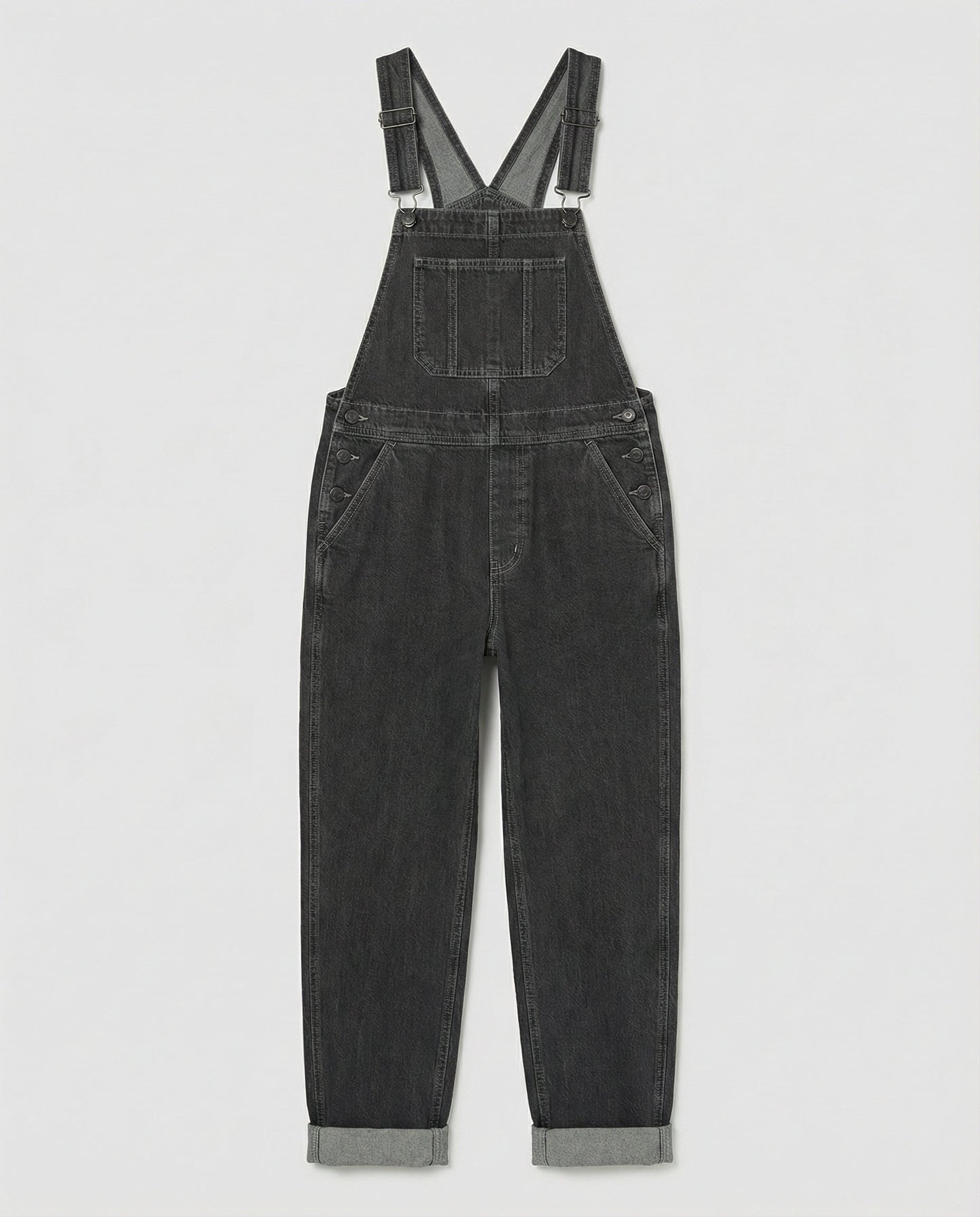 Clara | Stilvolle Jeans-Latzhose mit Cross-Back-Design