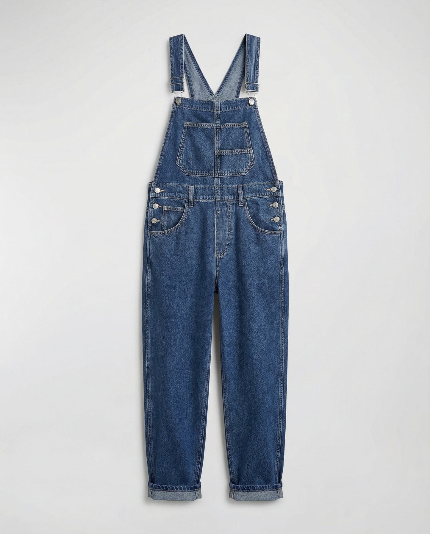 Clara | Stilvolle Jeans-Latzhose mit Cross-Back-Design