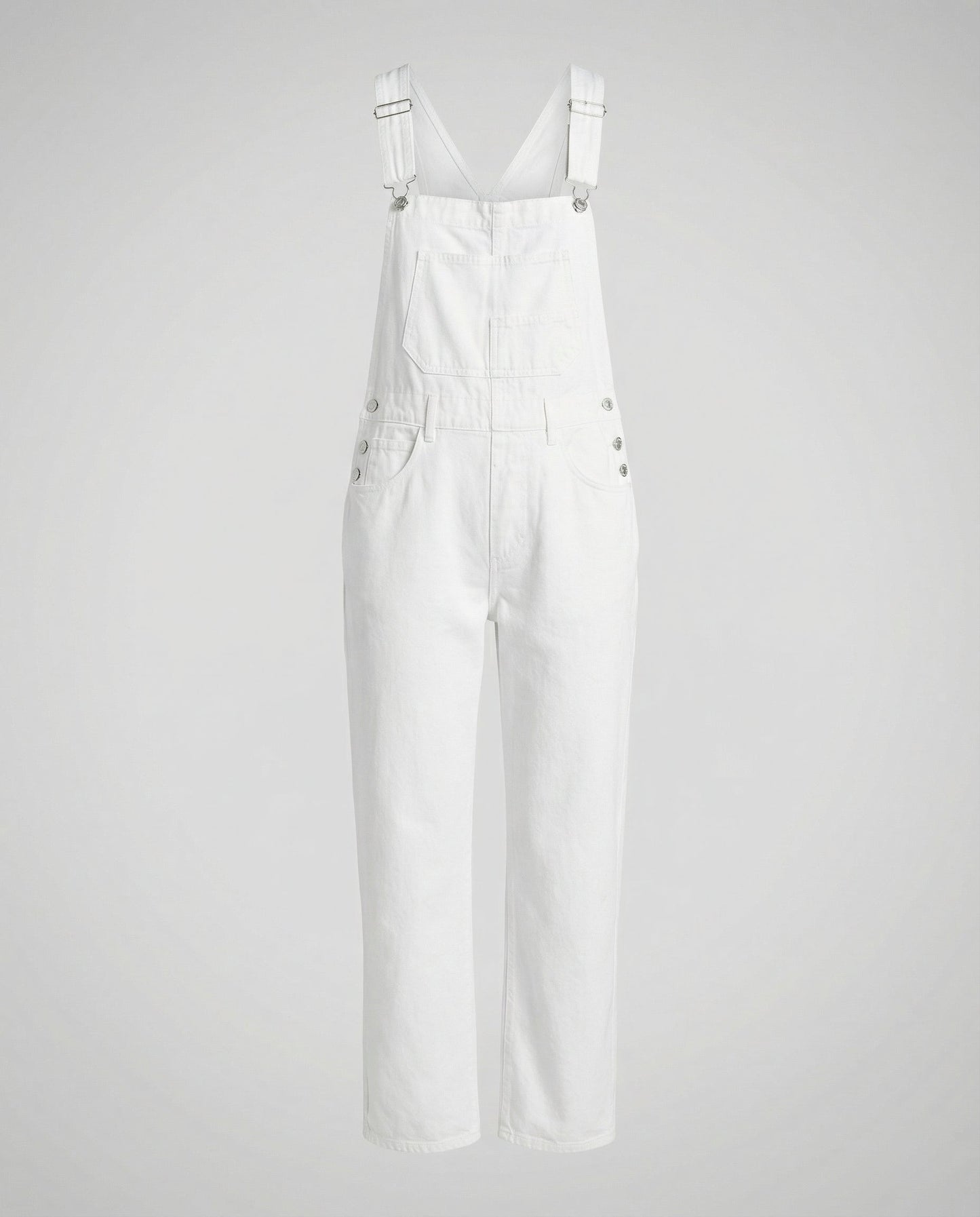 Clara | Stilvolle Jeans-Latzhose mit Cross-Back-Design