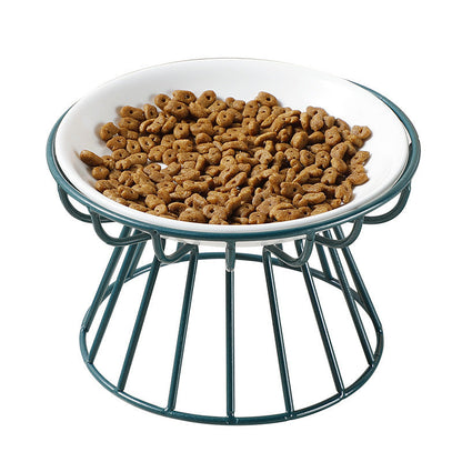 Paw Room™ SchmausPodest Deluxe – Erhöhter Katzennapf