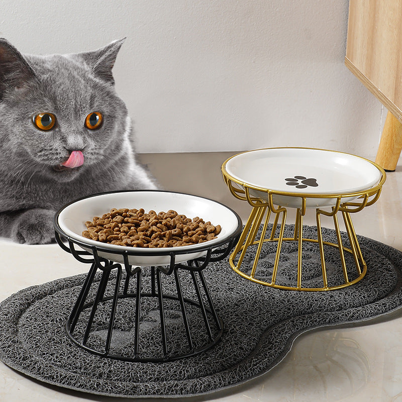Paw Room™ SchmausPodest Deluxe – Erhöhter Katzennapf