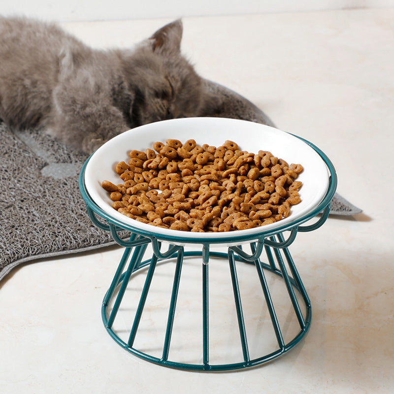 Paw Room™ SchmausPodest Deluxe – Erhöhter Katzennapf