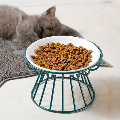 Paw Room™ SchmausPodest Deluxe – Erhöhter Katzennapf