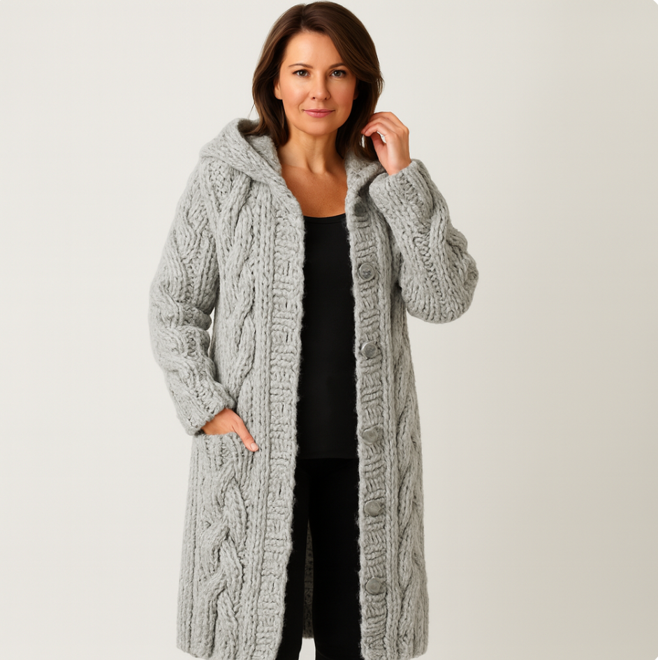 Thesia | Grobstrick-Strickjacke
