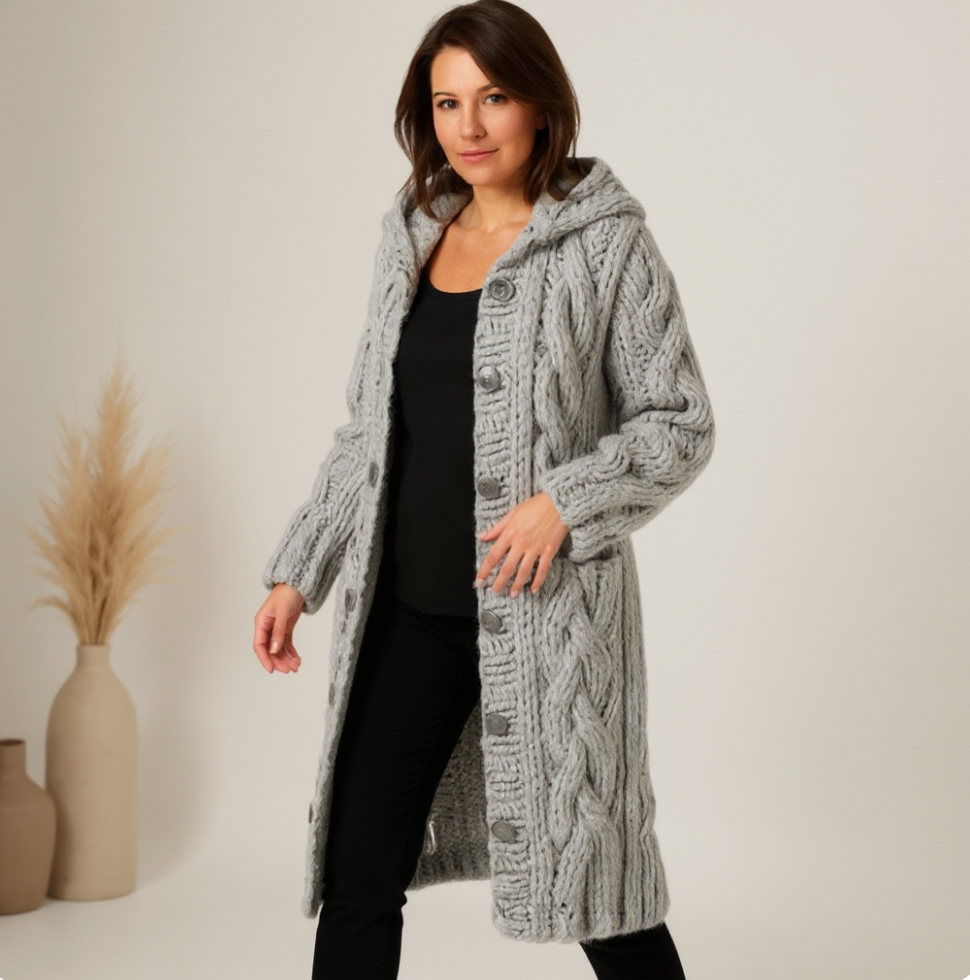 Thesia | Grobstrick-Strickjacke