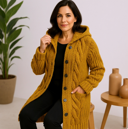 Thesia | Grobstrick-Strickjacke