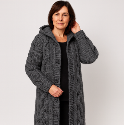 Thesia | Grobstrick-Strickjacke