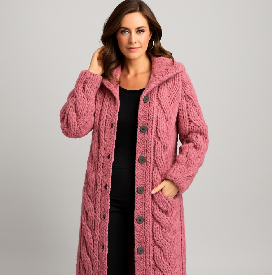 Thesia | Grobstrick-Strickjacke