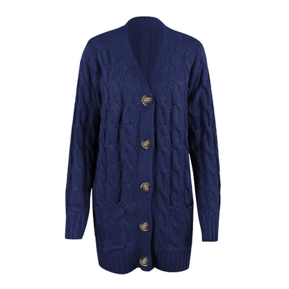 Natalia | Strickjacke mit Knopfleiste