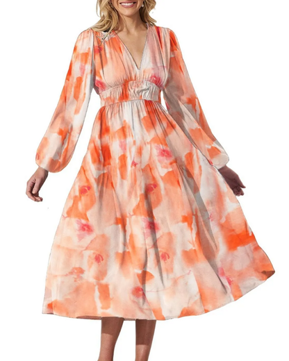 Celine | Damenkleid mit Blumenmuster