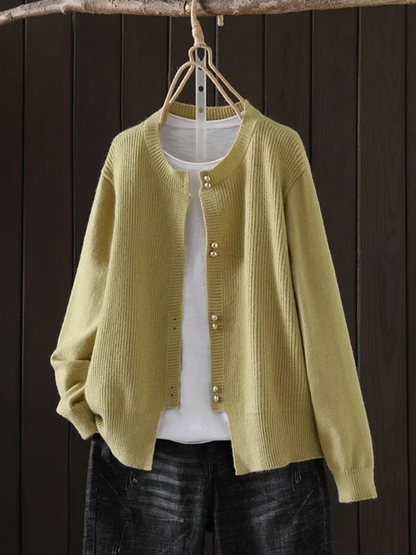 Camia | Cardigan mit Rundhalsausschnitt