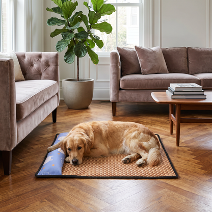 Paw Room™ Rattan-Kühlmatte für Hunde