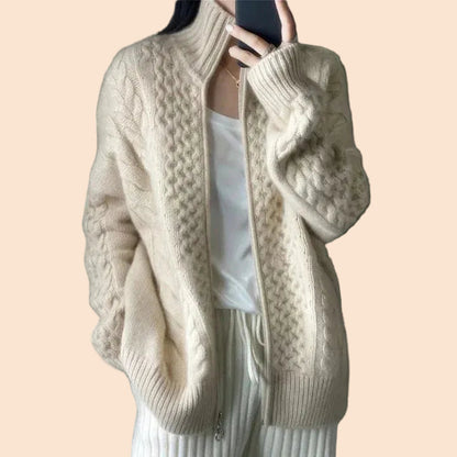 Neri | Gemütliche Kaschmir-Strickjacke