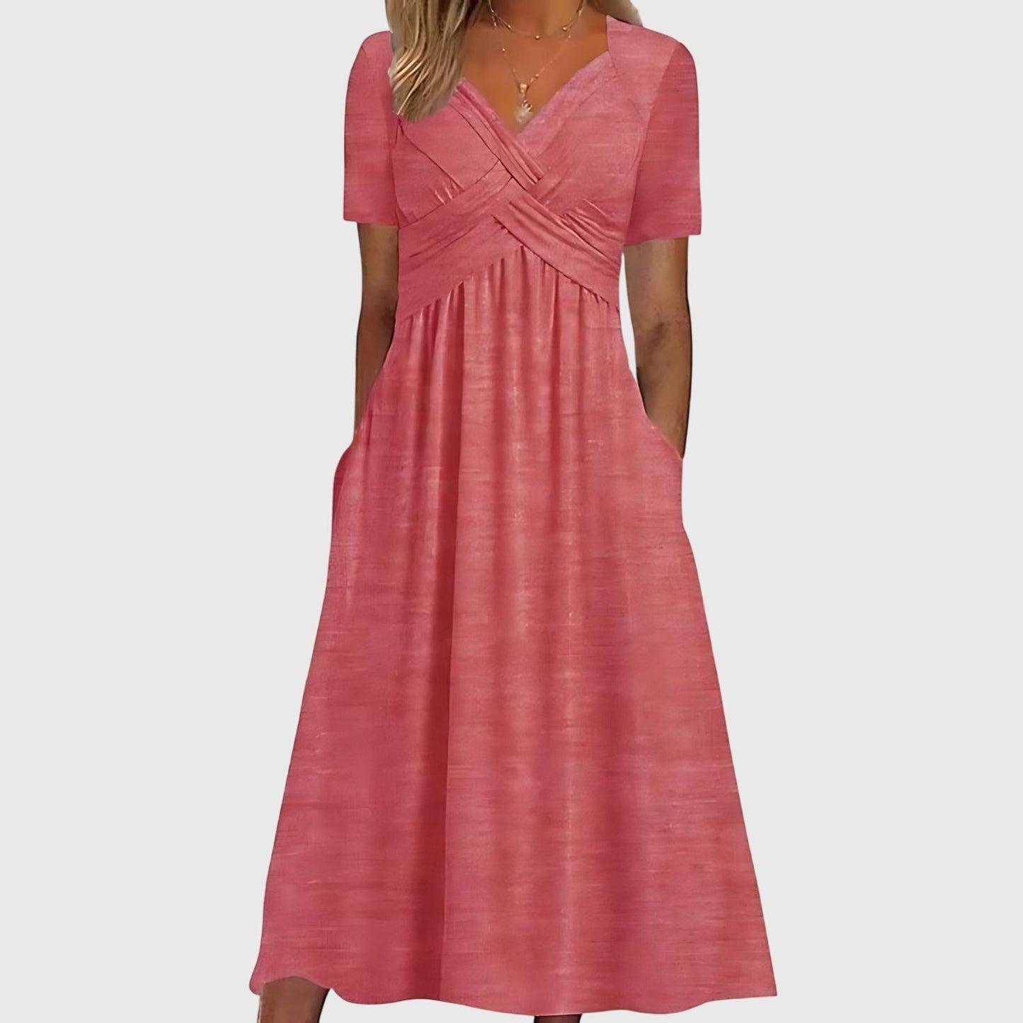 Isabella | A-Linien-Midikleid mit integrierter Shaping-Funktion