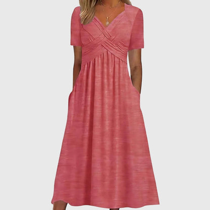 Isabella | A-Linien-Midikleid mit integrierter Shaping-Funktion