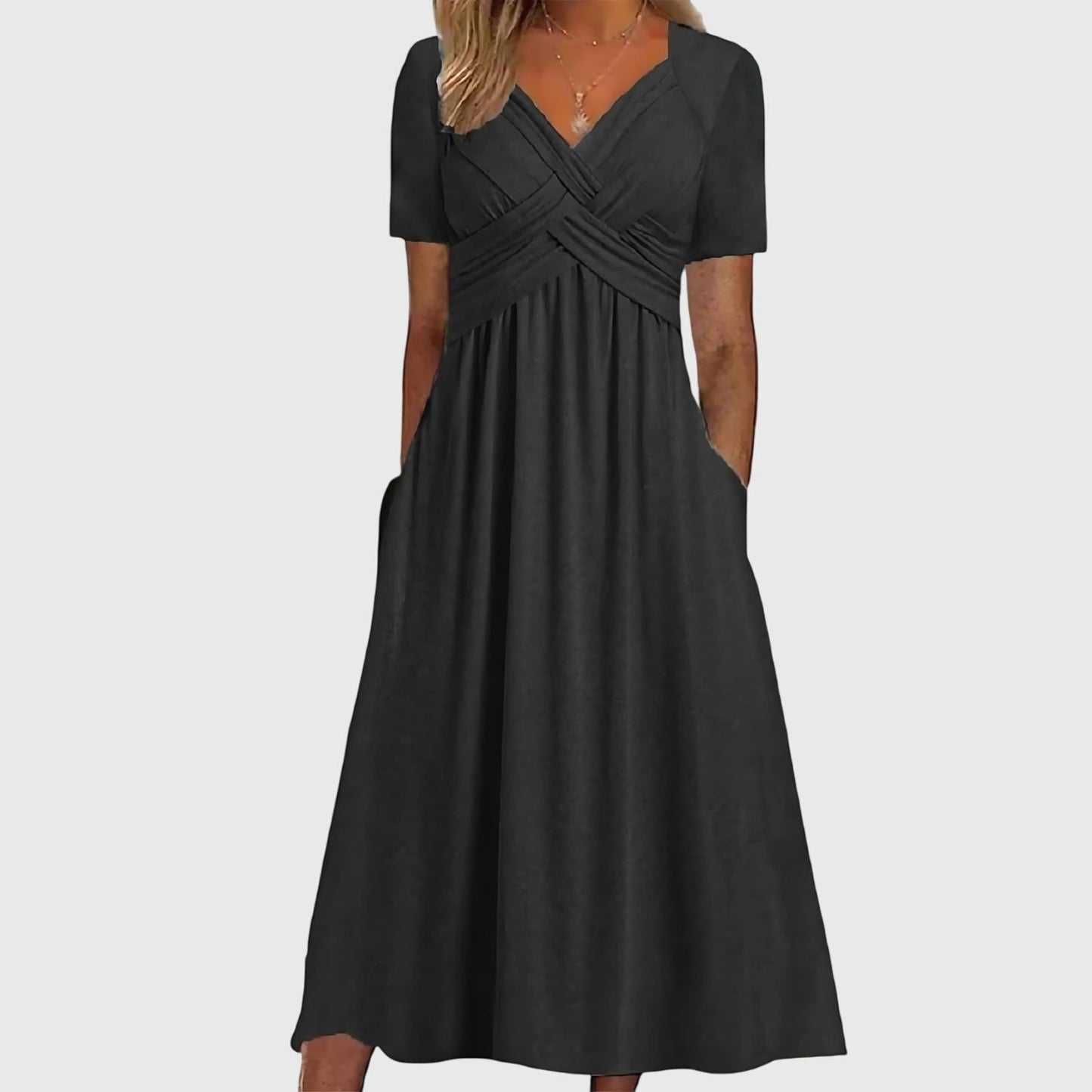 Isabella | A-Linien-Midikleid mit integrierter Shaping-Funktion