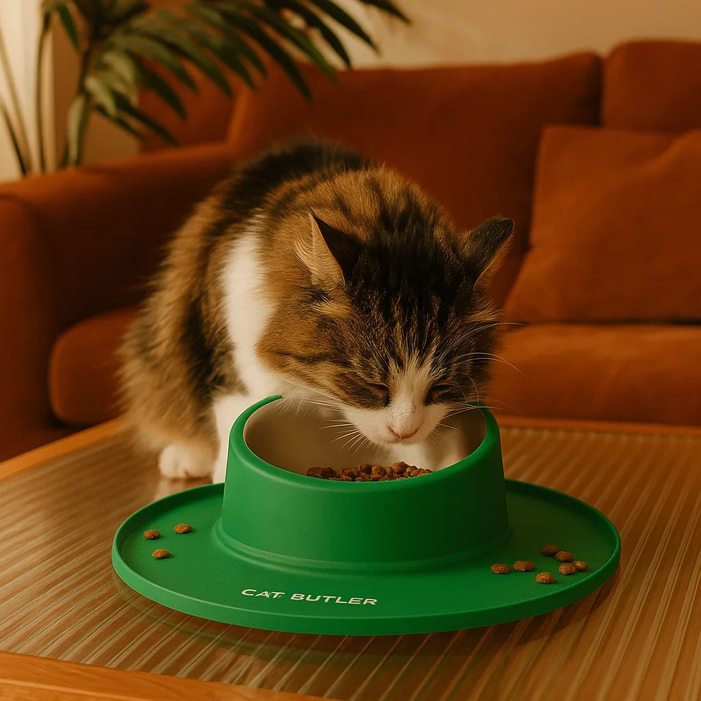 Paw Room™ Edelstahl-Futternapf für Katzen