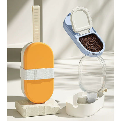 Paw Room™ Transportierbarer 2-in-1 Futternapf