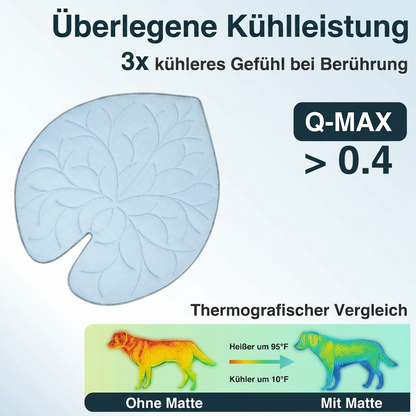 Paw Room™ Kühlmatte in Blattform